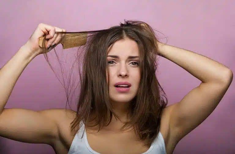 cheveux rebelles bataille coiffage coiffure peigne