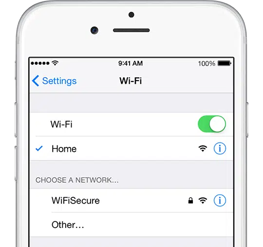 iPhone-6-Wi-Fi-settings
