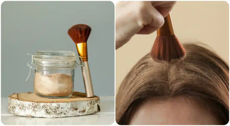 shampoing sec maison recettes