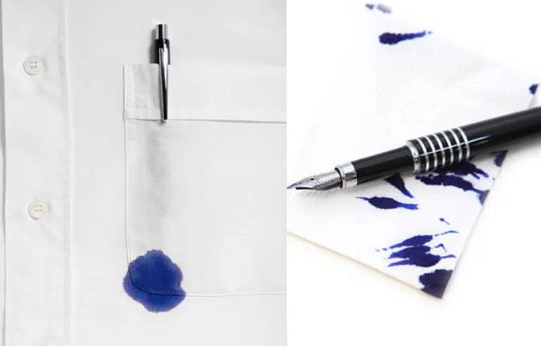 tache stylo qui fuit encre