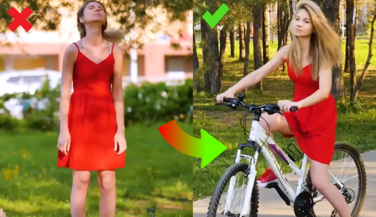 v&eacute;lo robe jupe astuce
