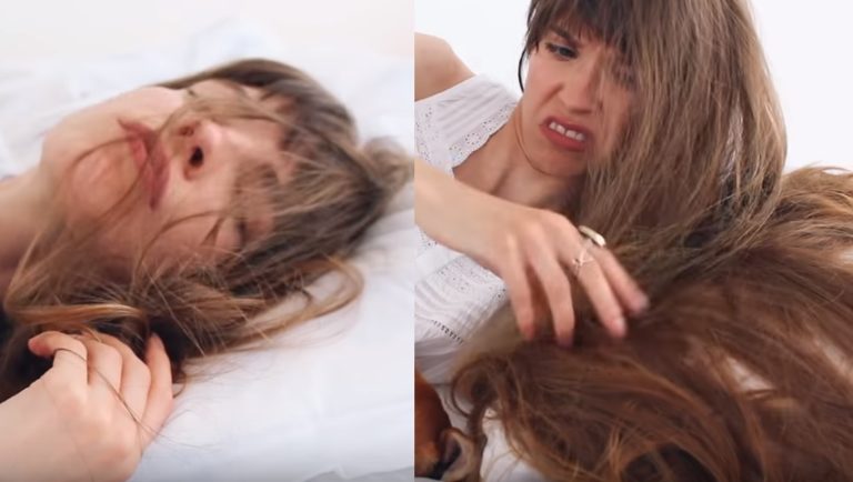 cheveux dormir nuit ab&icirc;mer coiffure soin de nuit