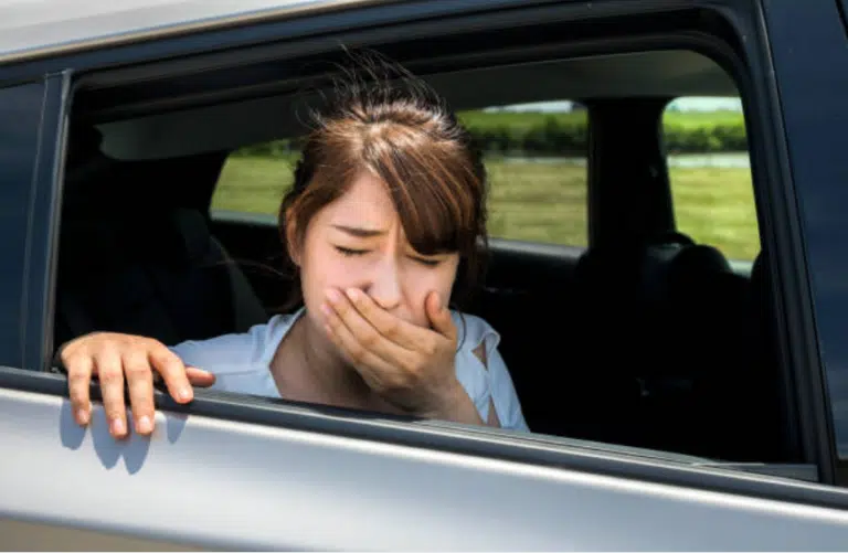 cinétose mal des transports nausées voiture
