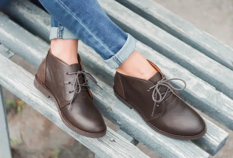 chaussures en cuir
