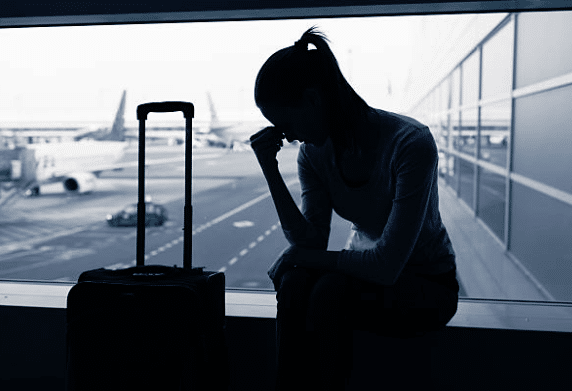 avion retard&eacute;