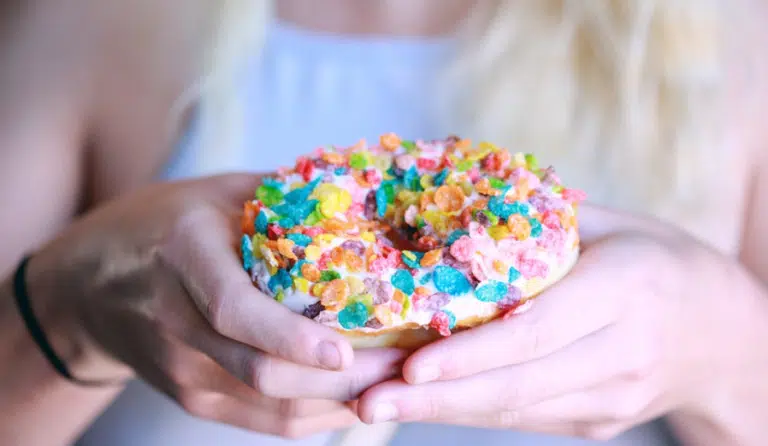 donut sucre gourmandise grignoter