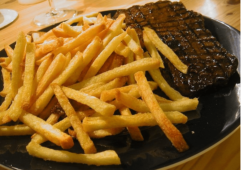 steak frites boeuf