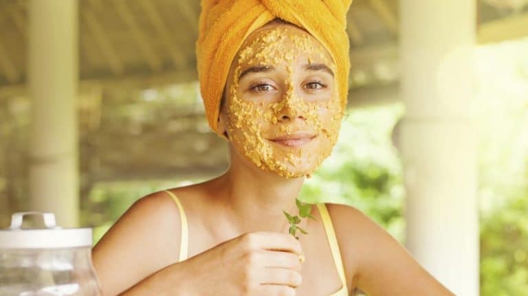 masque &agrave; l'avoine fait maison