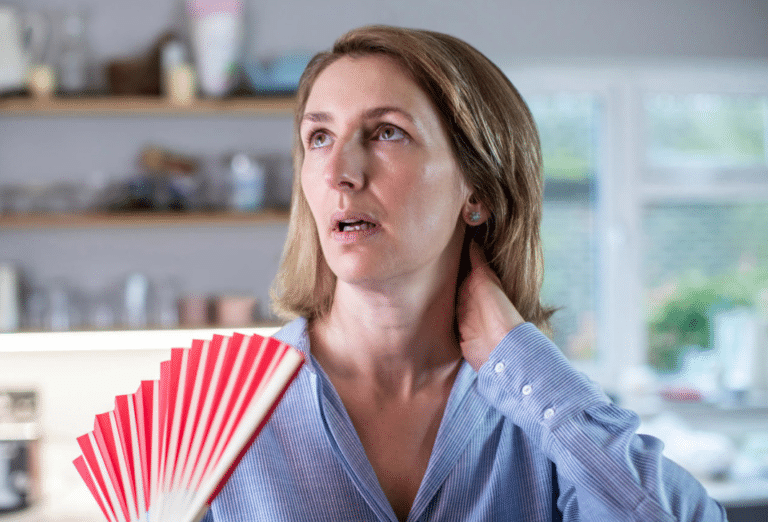 bouff&eacute;es de chaleur m&eacute;nopause