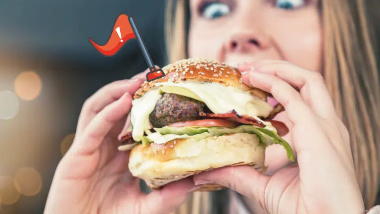 faim app&eacute;tit burger attention