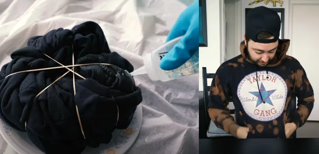 tache de javel camouflage