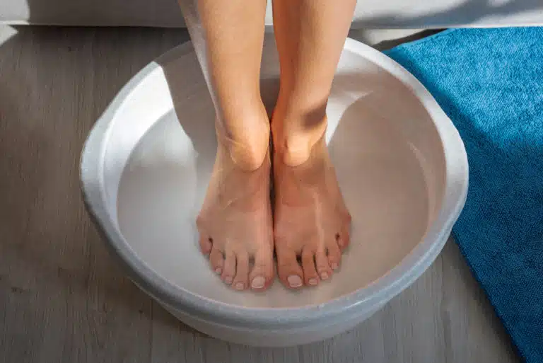 bain de pieds