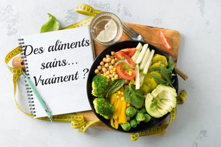 une aliments sains qui font grossir