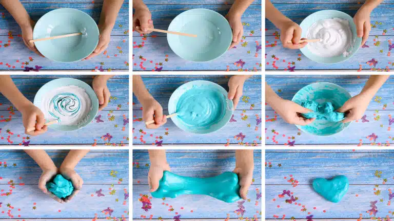 recette slime non toxique fait maison