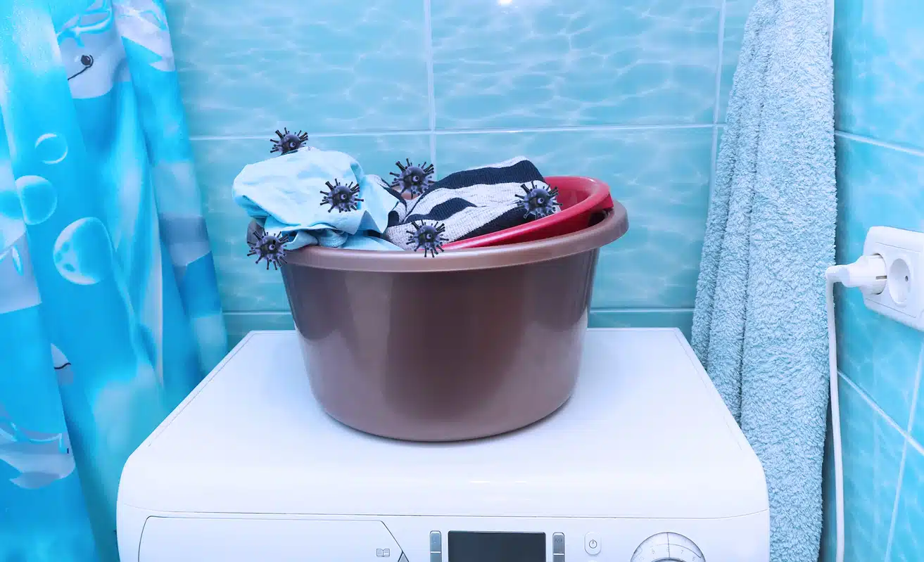d&eacute;sinfecter le linge
