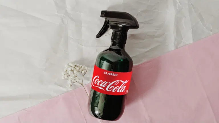coca cola en guise de produit m&eacute;nager nettoyage nettoyer
