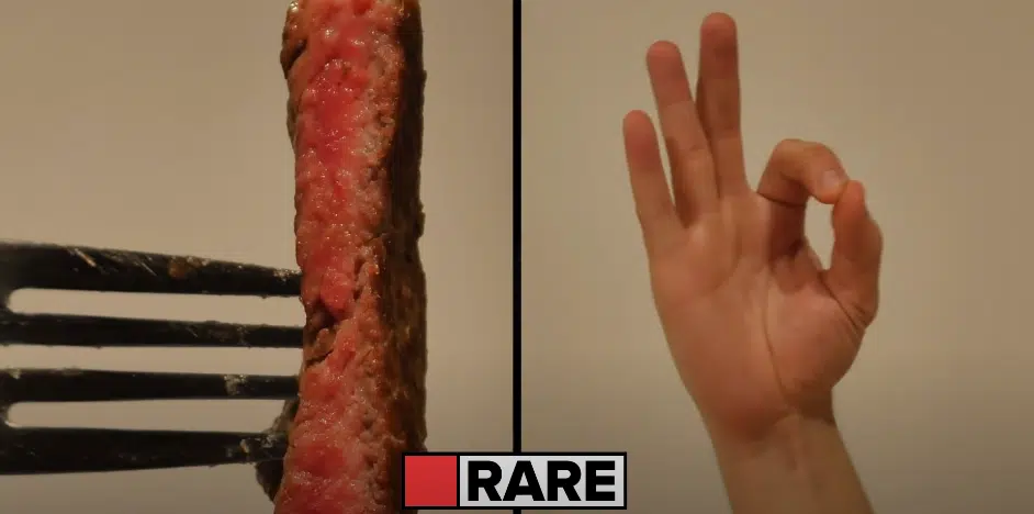 cuisson saignante viande steak