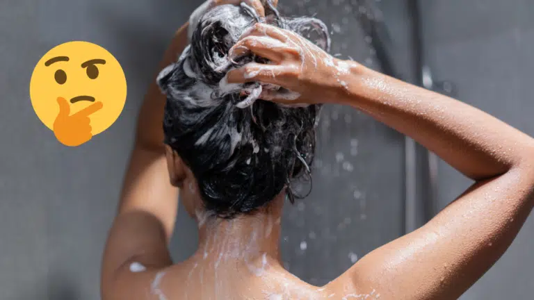 une fr&eacute;quence shampoing