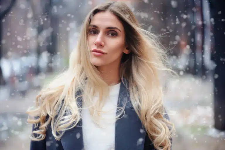 hiver cheveux