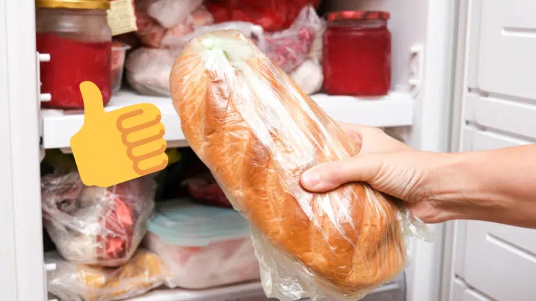 une aliments que l'on peut congeler