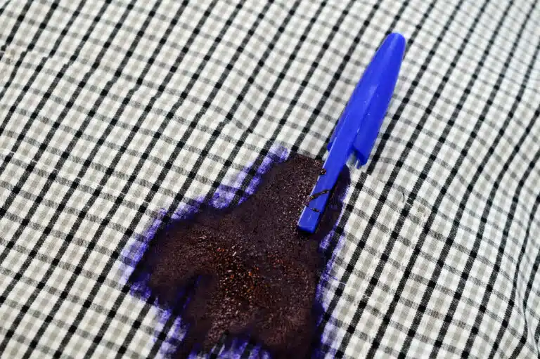 tache d'encre de stylo bille