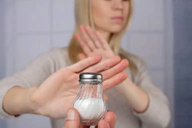 trop de sel r&eacute;gime pauvre en sel