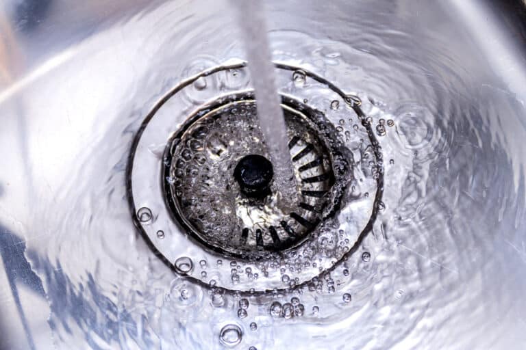siphon d'un &eacute;vier