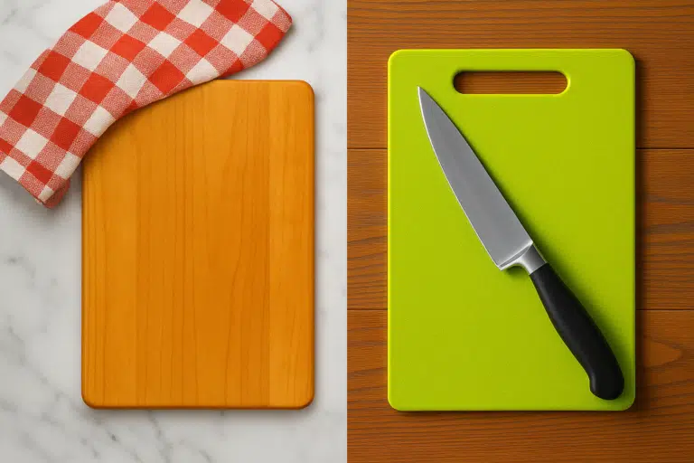 planche &agrave; d&eacute;couper bois ou plastique match