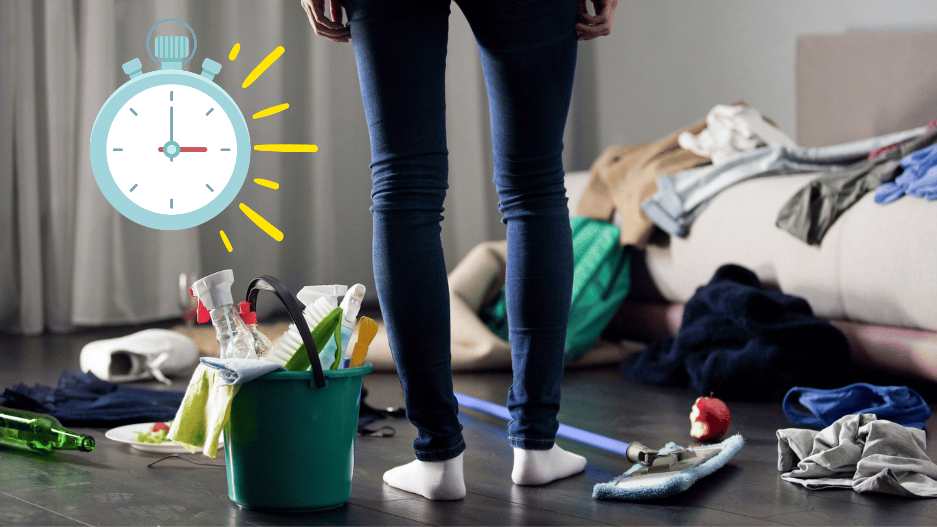 d&eacute;sordre bazar dans la maison int&eacute;rieur sale m&eacute;nage nettoyage