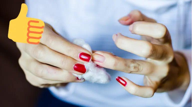 enlever son vernis sans dissolvant