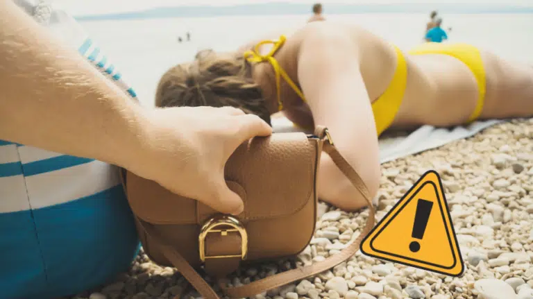 vol argent sac &agrave; main vacances en &eacute;t&eacute; pickpocket