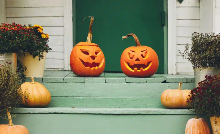 citrouilles sculptées pour halloween