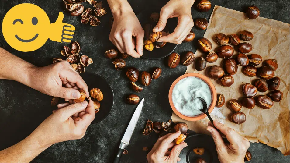 comment éplucher et peler les châtaignes épluchage facile et rapide en cuisine