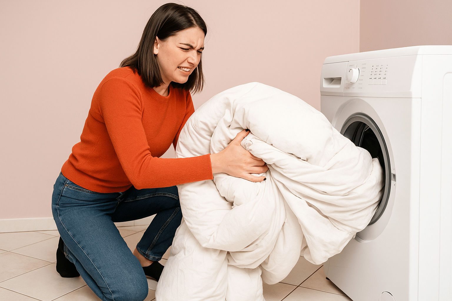 laver sa couette nettoyer literie trop encombrante pour machine &agrave; laver lave-linge