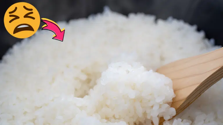riz trop cuit surcuisson