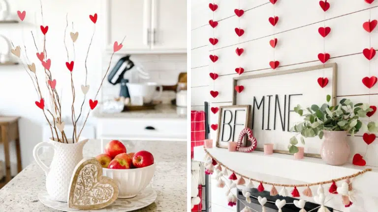 d&eacute;co maison DIY id&eacute;es Saint Valentin