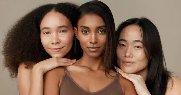 différentes femmes couleur de peau type de cheveux beauté des femmes