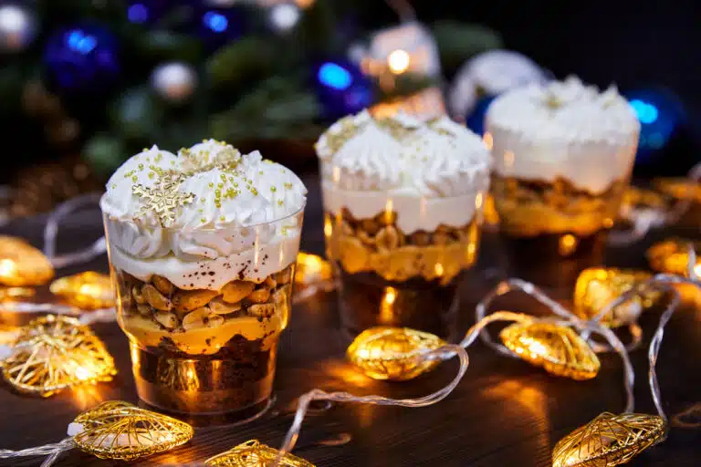verrines no&euml;l nouvel an f&ecirc;tes de fin d'ann&eacute;e