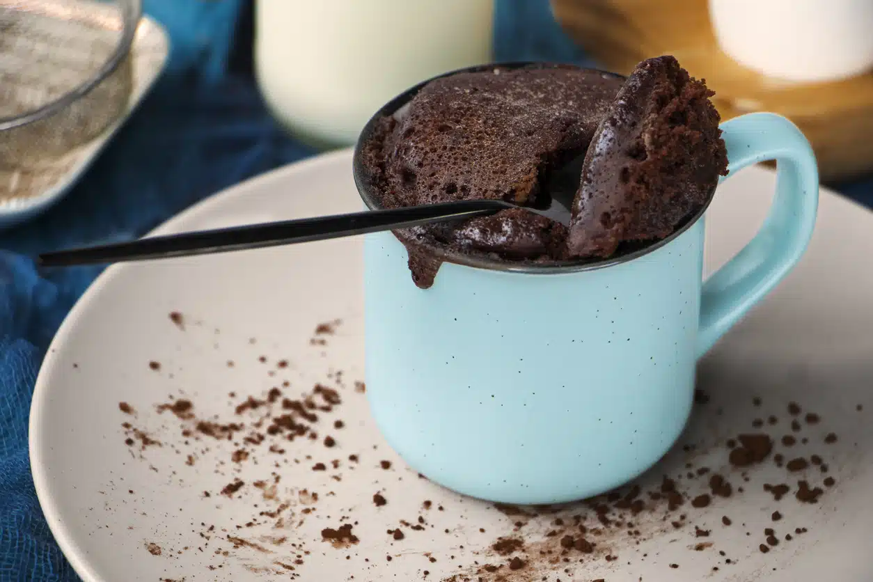 Mugcake mug cake au chocolat recettes micro-ondes