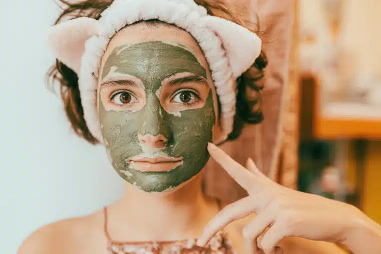 argile verte masque