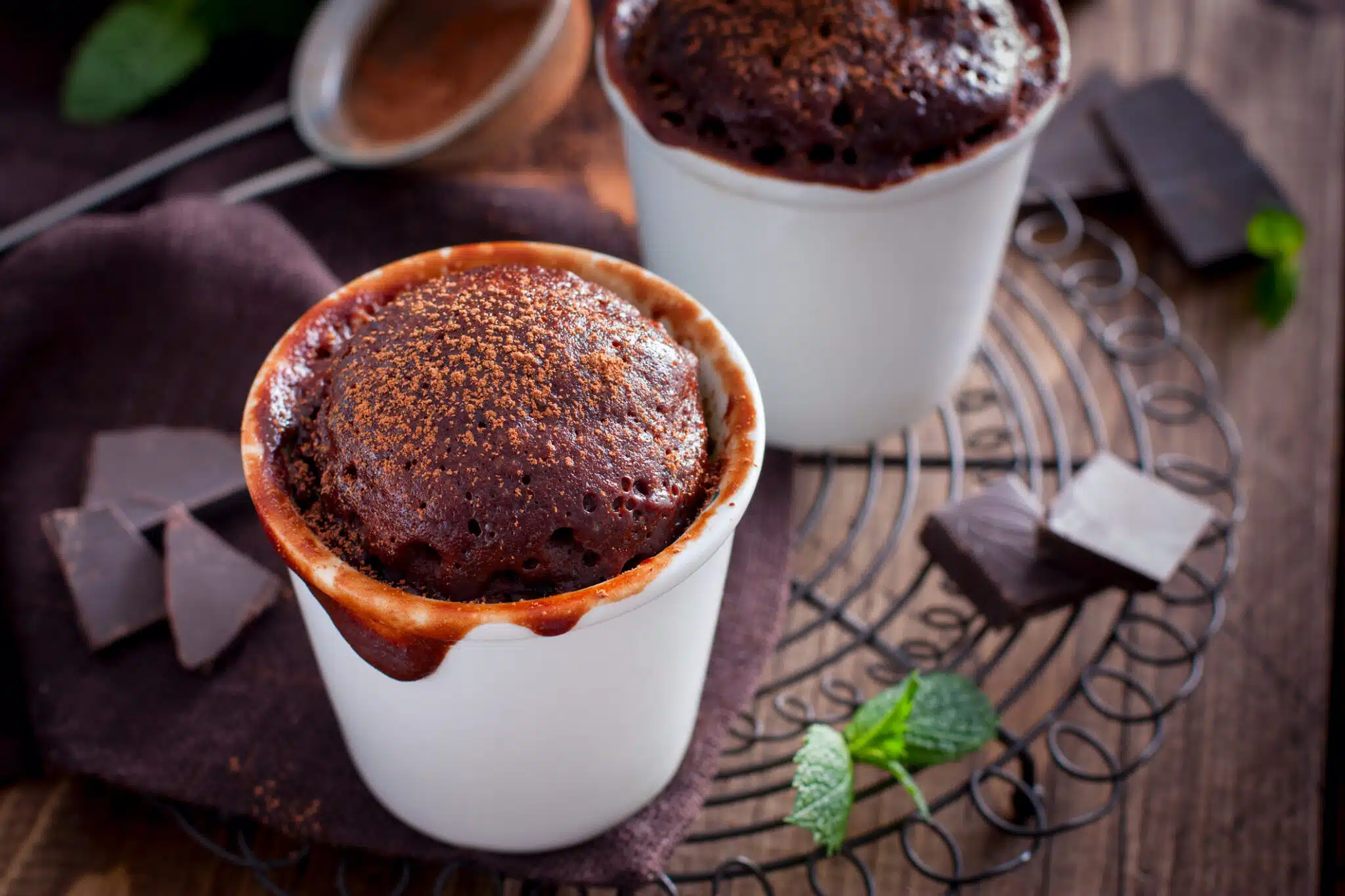 G&acirc;teau au chocolat mug cake