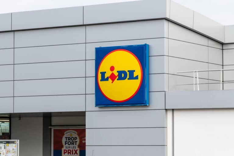 Supermarch&eacute; LIDL en France supermarch&eacute; discount