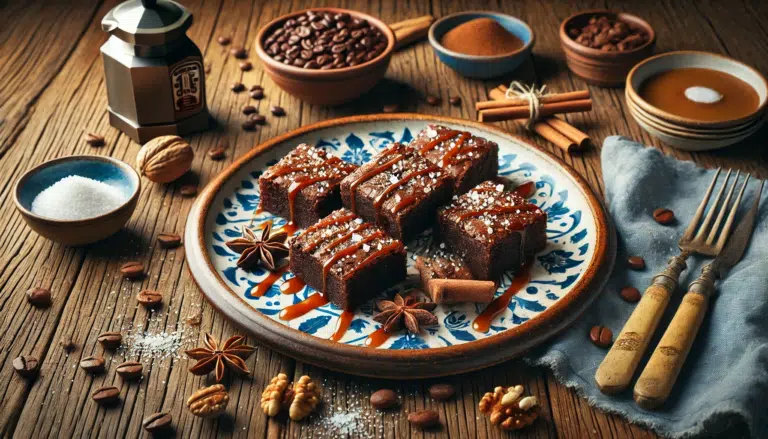 brownies fleur de sel et caramel