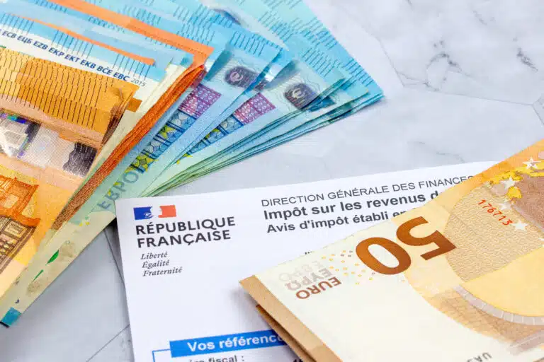 d&eacute;claration d'imp&ocirc;ts sur les revenus case 7DB jardin