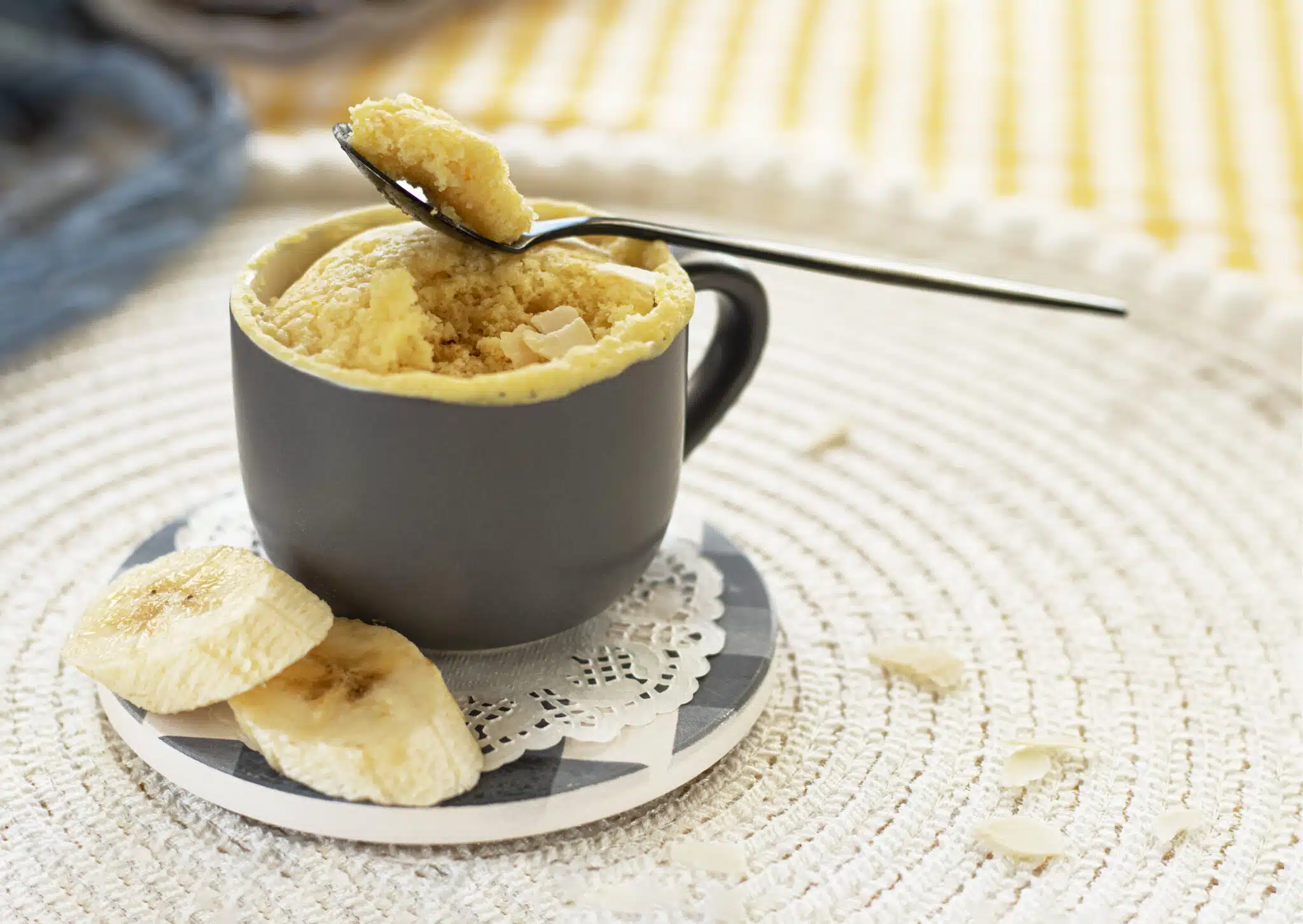 mug cake &agrave; la banane