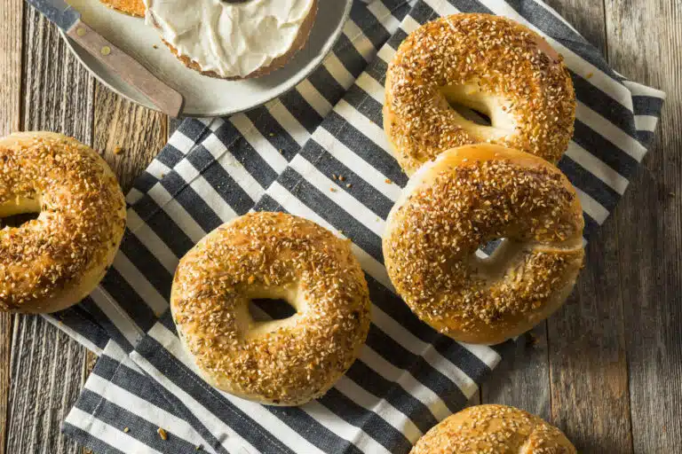 pain &agrave; bagel bagels maison