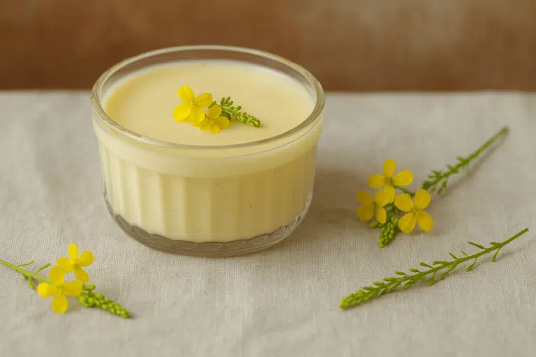 cr&egrave;me dessert au m&eacute;lilot substitut &agrave; la vanille