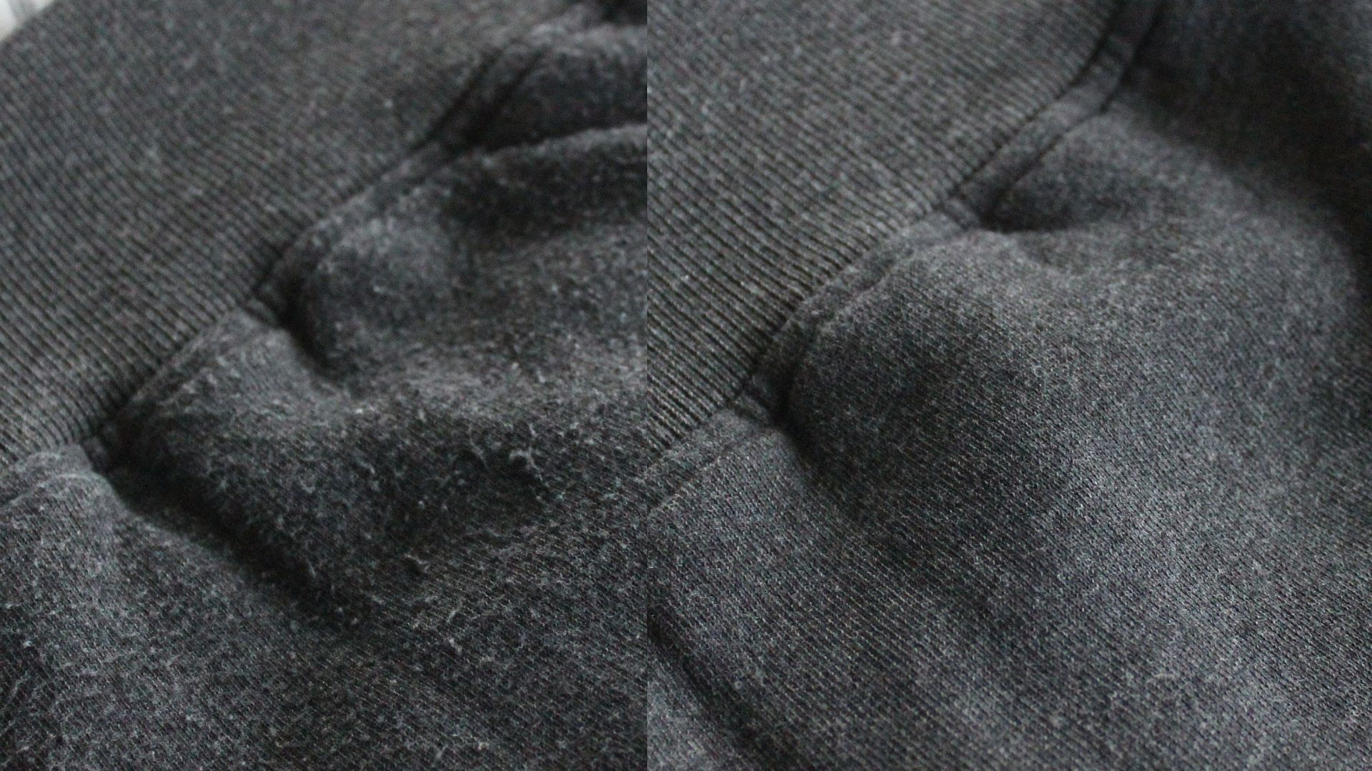 des bouloches sur un pull