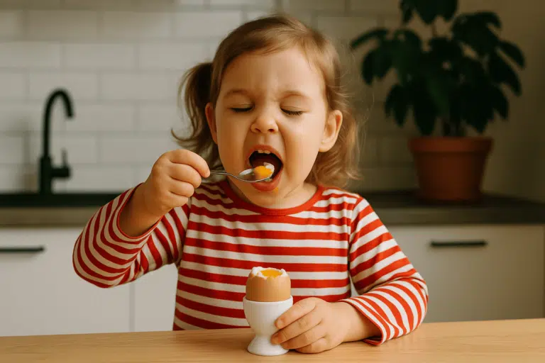 enfant oeufs recettes plats interdits