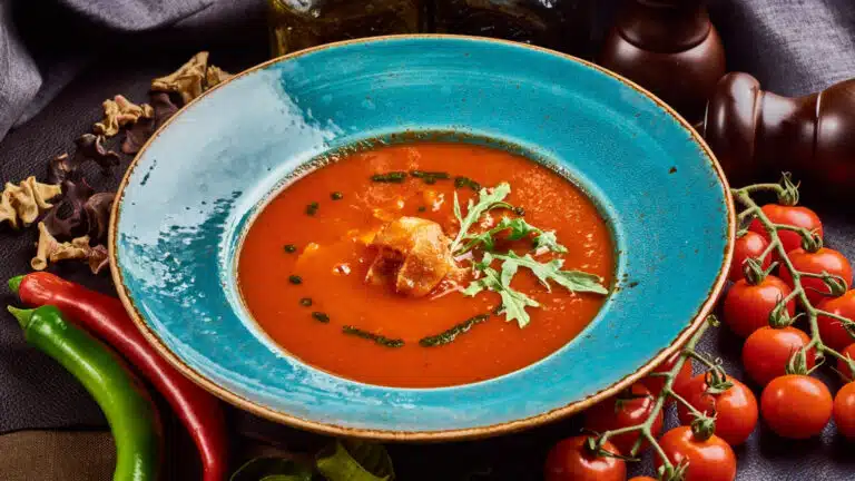 gazpacho gaspacho &agrave; la tomate